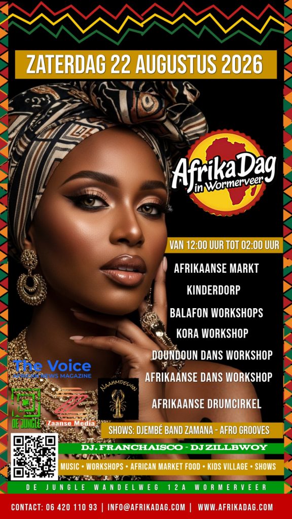 Afrikadag te W ‘veer 22 augustus